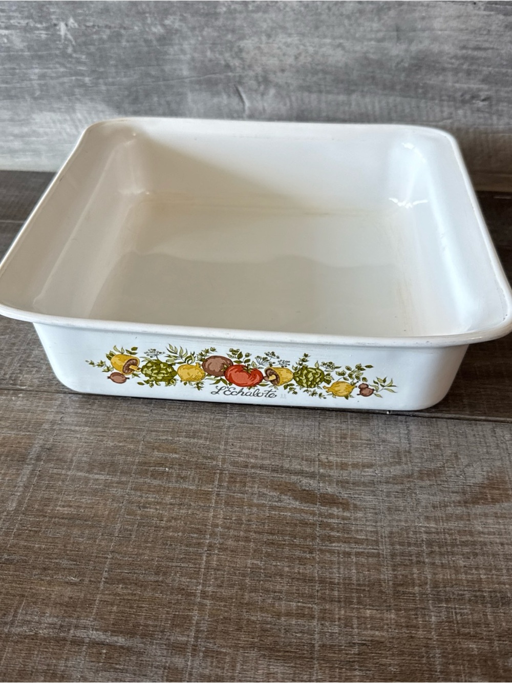 CorningWare Spice of life Square Baking Dish Range-oven-microwave 8”X8”X2”